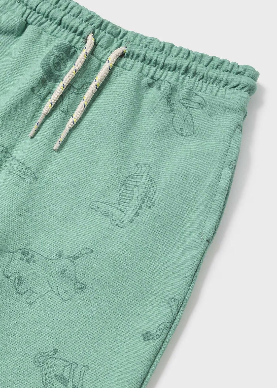 Pantalón Eucalipto Deportivo Estampado Bebé