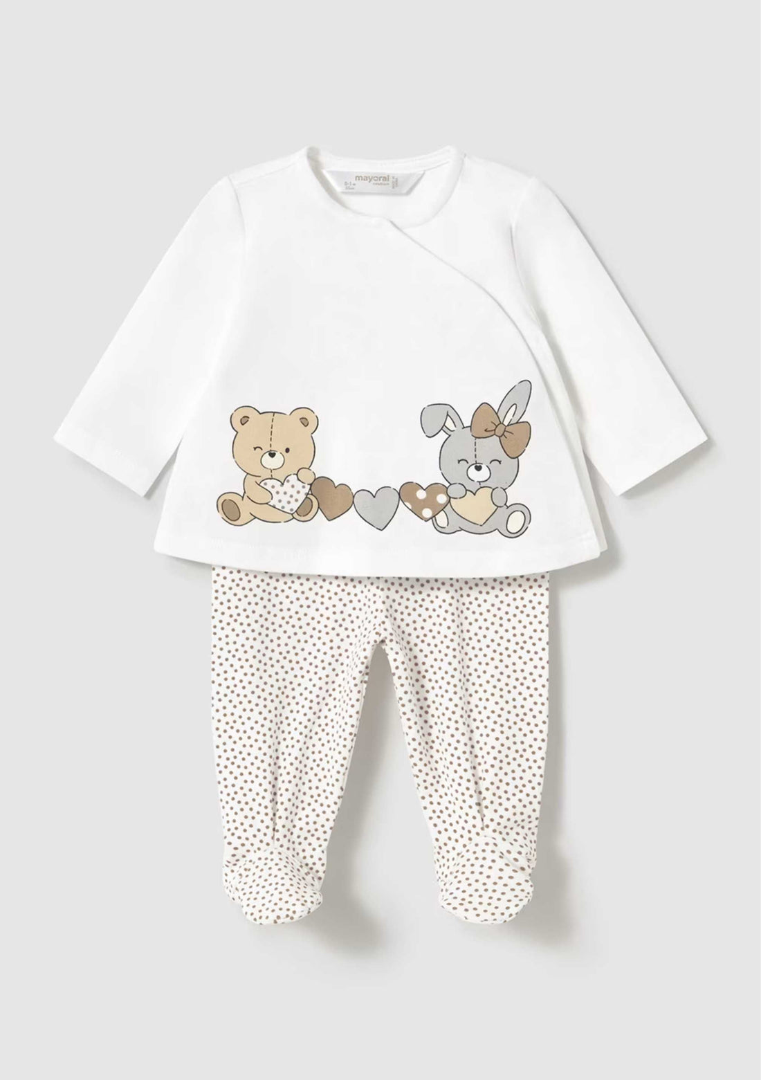 Set Polaina Cute Bear Moca