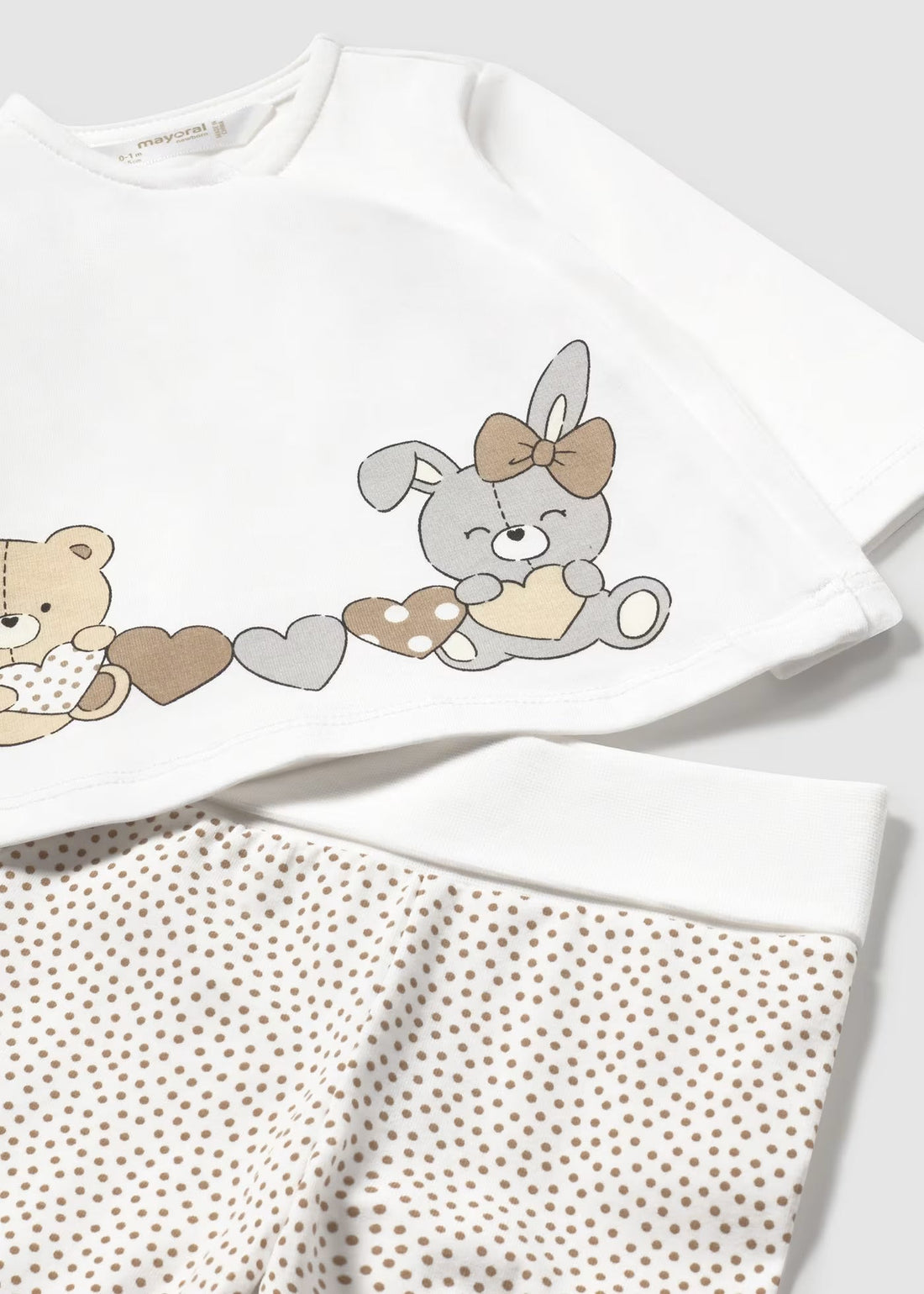 Set Polaina Cute Bear Moca