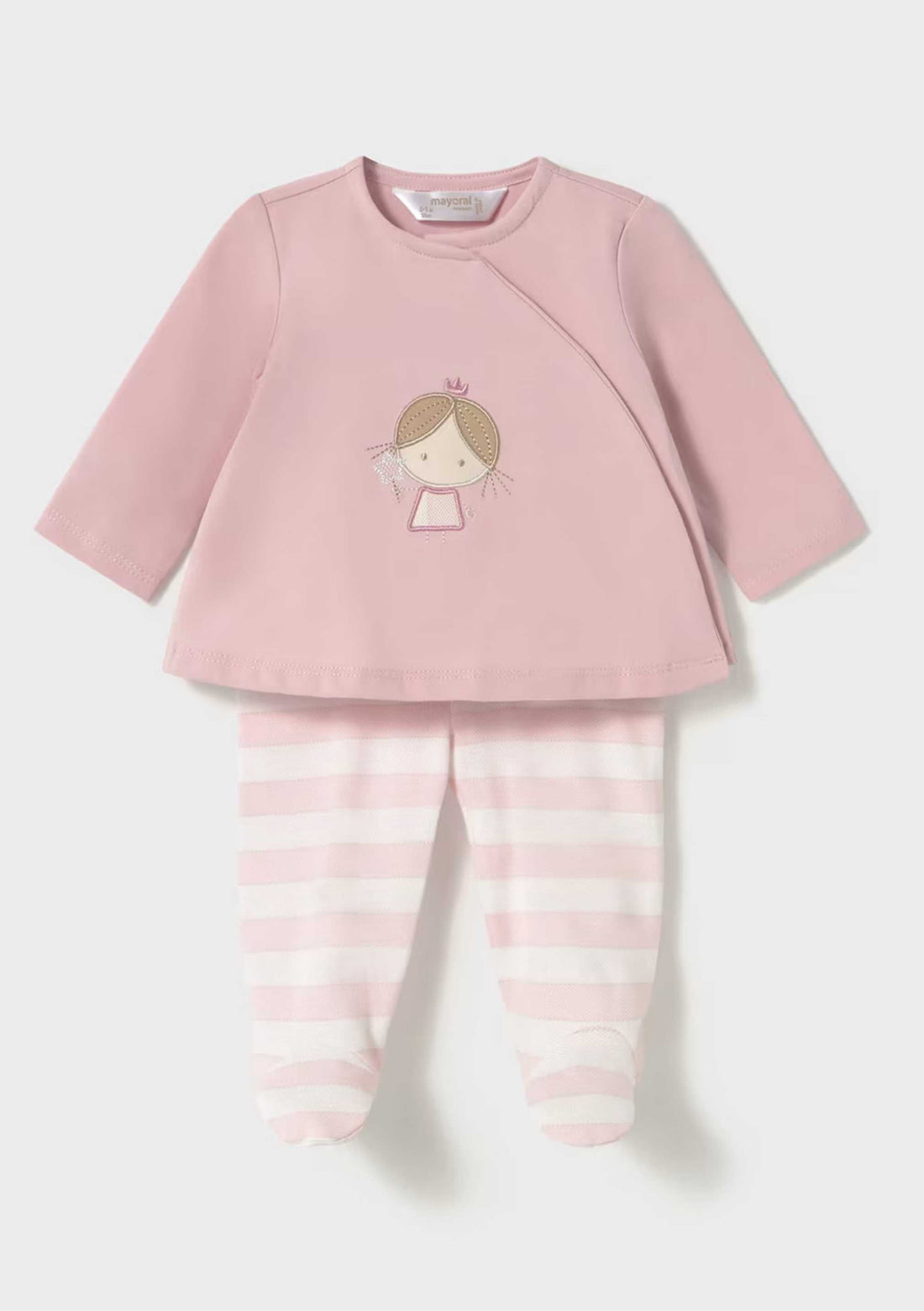 Conjunto Hada Listador Rosa Newborn