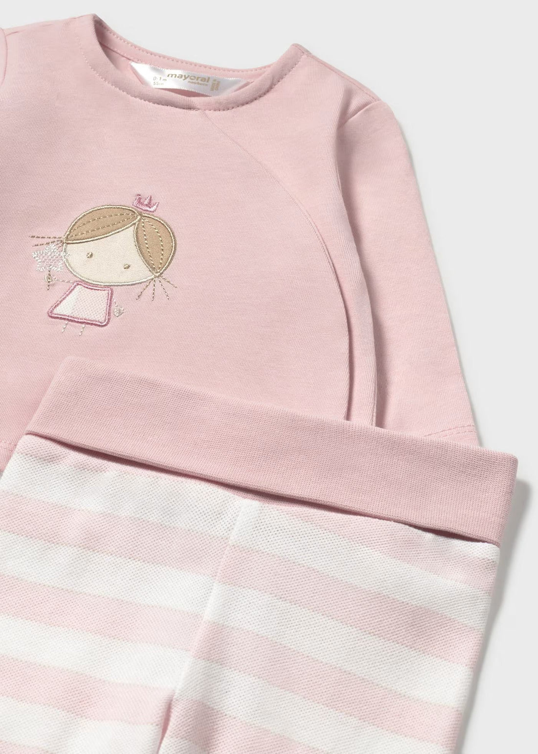 Conjunto Hada Listador Rosa Newborn