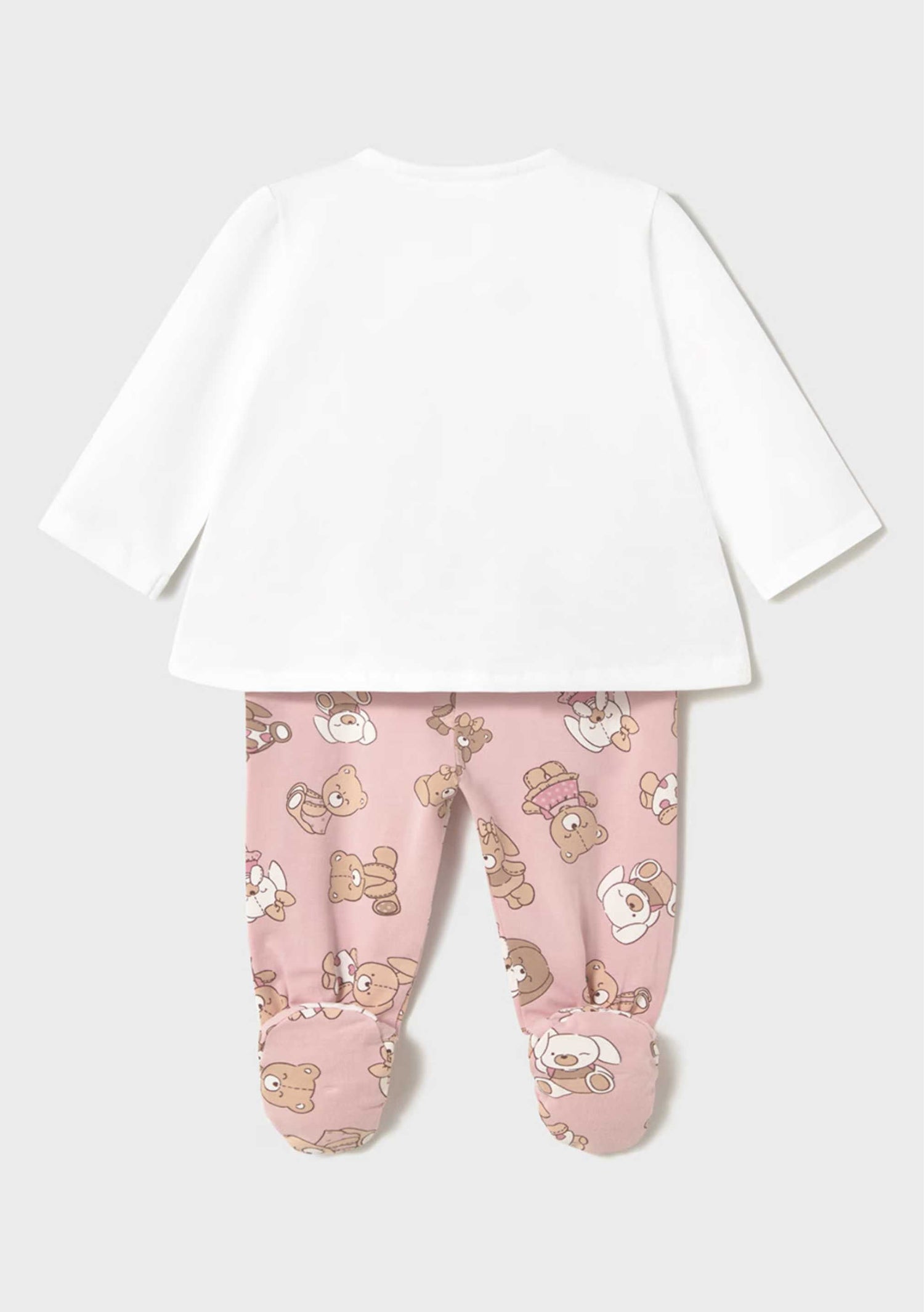 Set Polaina Cute Bear Rosa