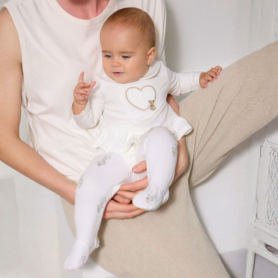 Conjunto Crudo Love Bear