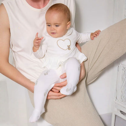 Set Polaina Teddy Love Crudo