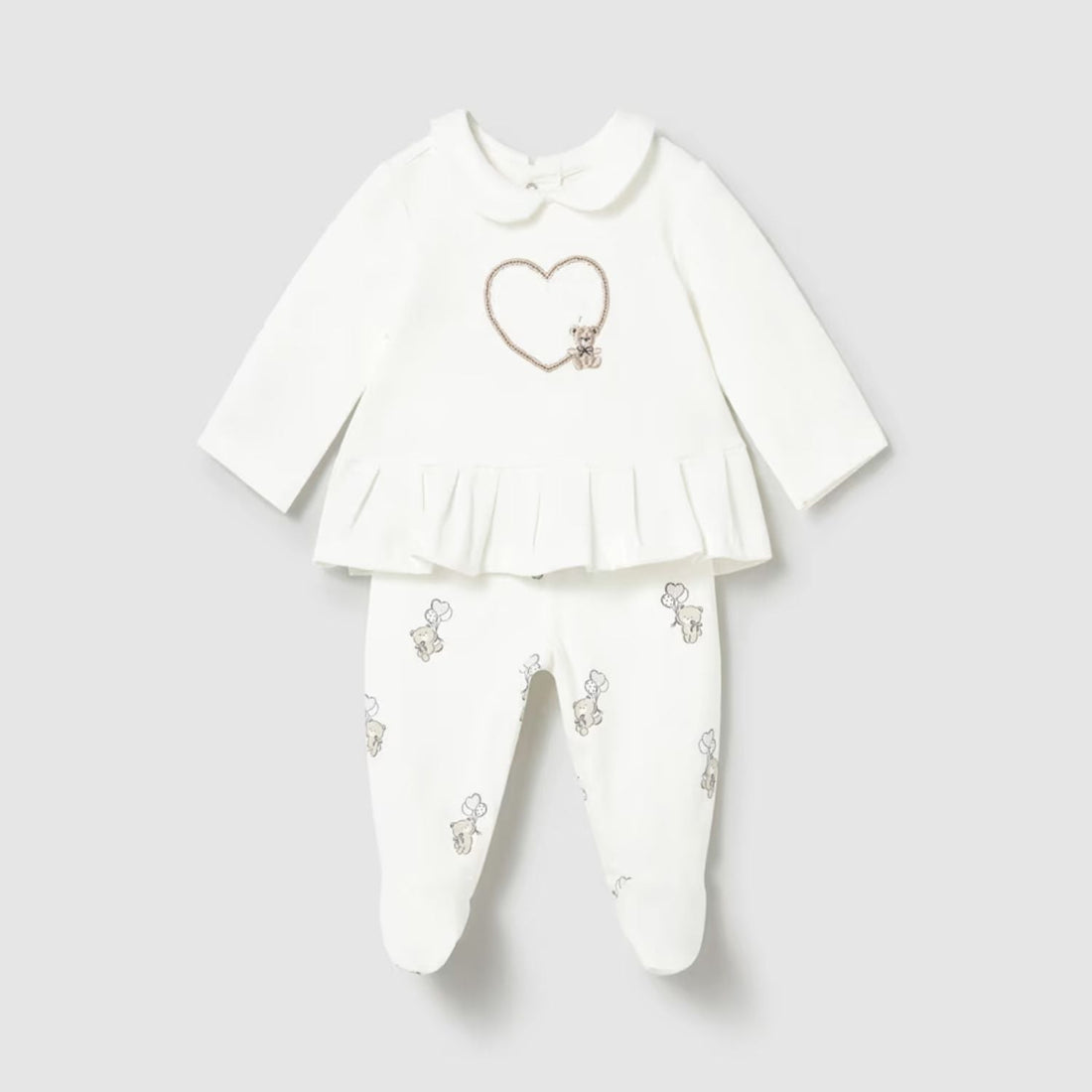 Conjunto Crudo Love Bear