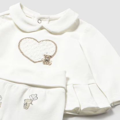 Set Polaina Teddy Love Crudo