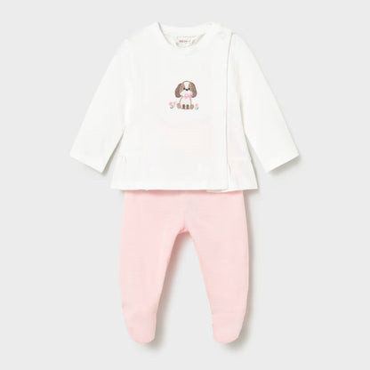 Set Polaina Puppy Friends Rosa