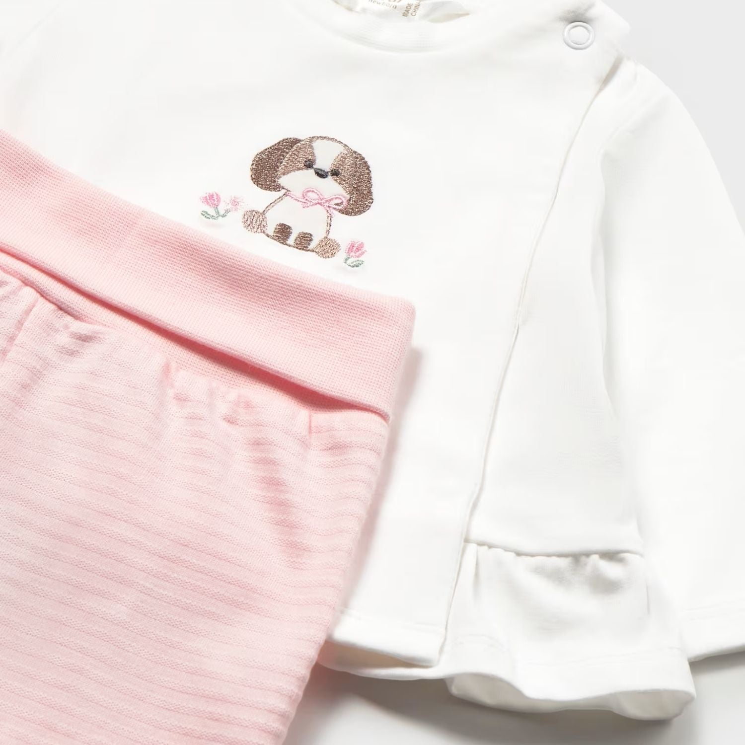 Set Polaina Puppy Friends Rosa