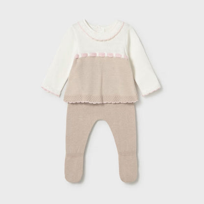 Set Polaina Tricot Topo