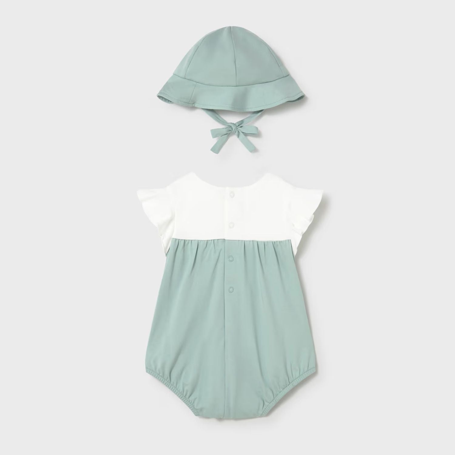 Set Enterizo Blossom Aqua