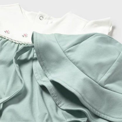 Set Enterizo Blossom Aqua
