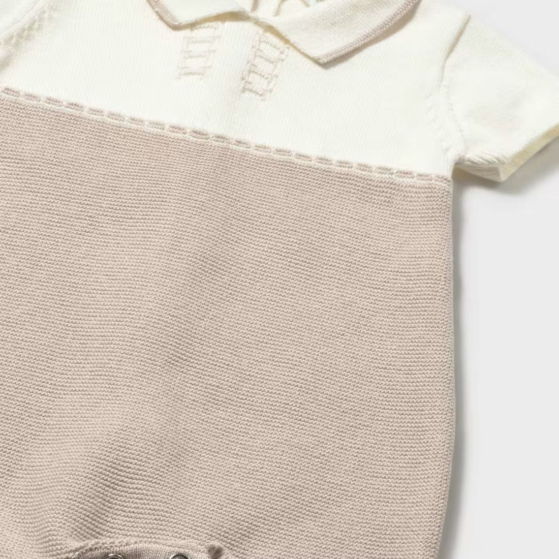 Enterizo Tricot Combinado Topo