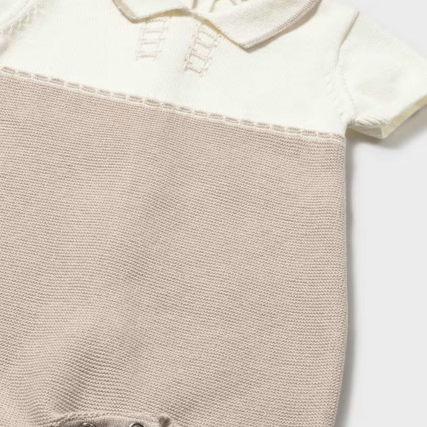 Enterizo Tricot Combinado Topo