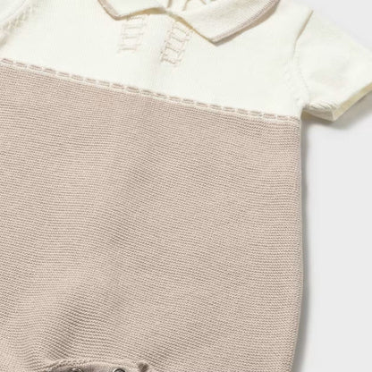 Enterizo Tricot Combinado Topo