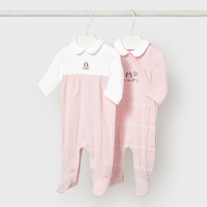 Pack Pijamas Puppy Friends Rosa