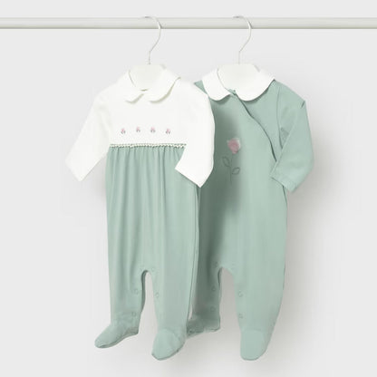 Pack Pijamas Blossom Aqua
