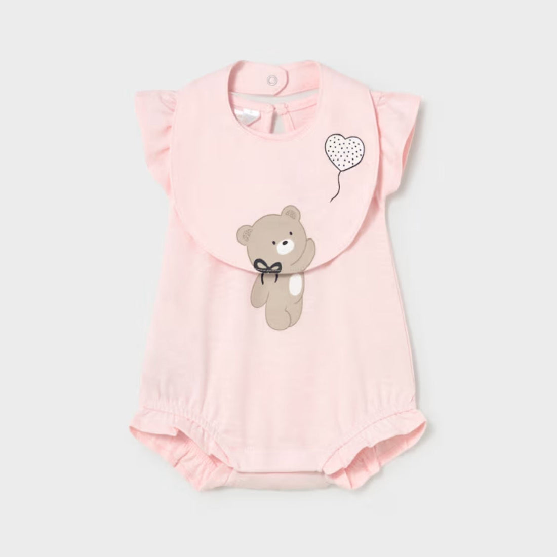 Set Enterizo Teddy Love Rosa