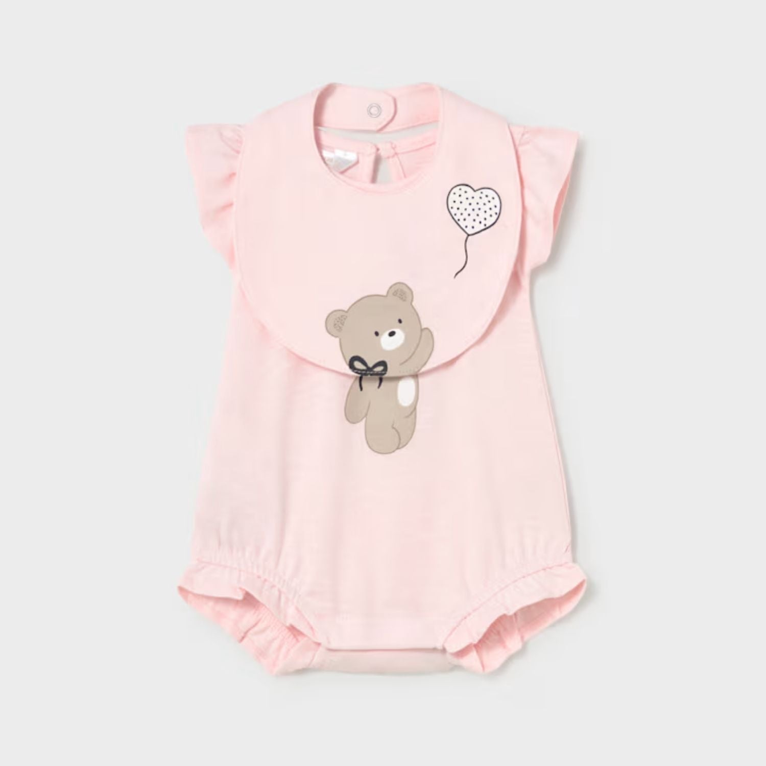 Set Enterizo Teddy Love Rosa