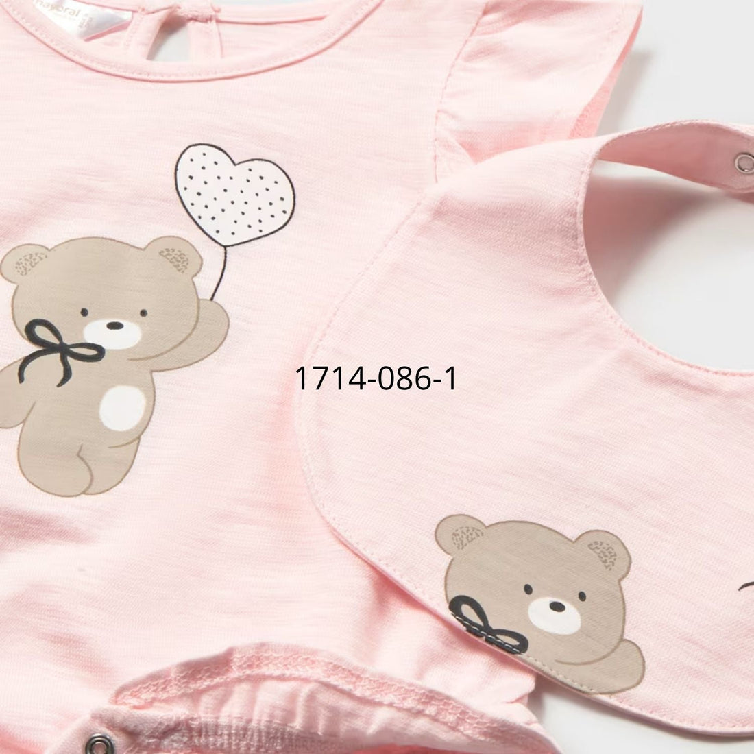 Set Enterizo Teddy Love Rosa