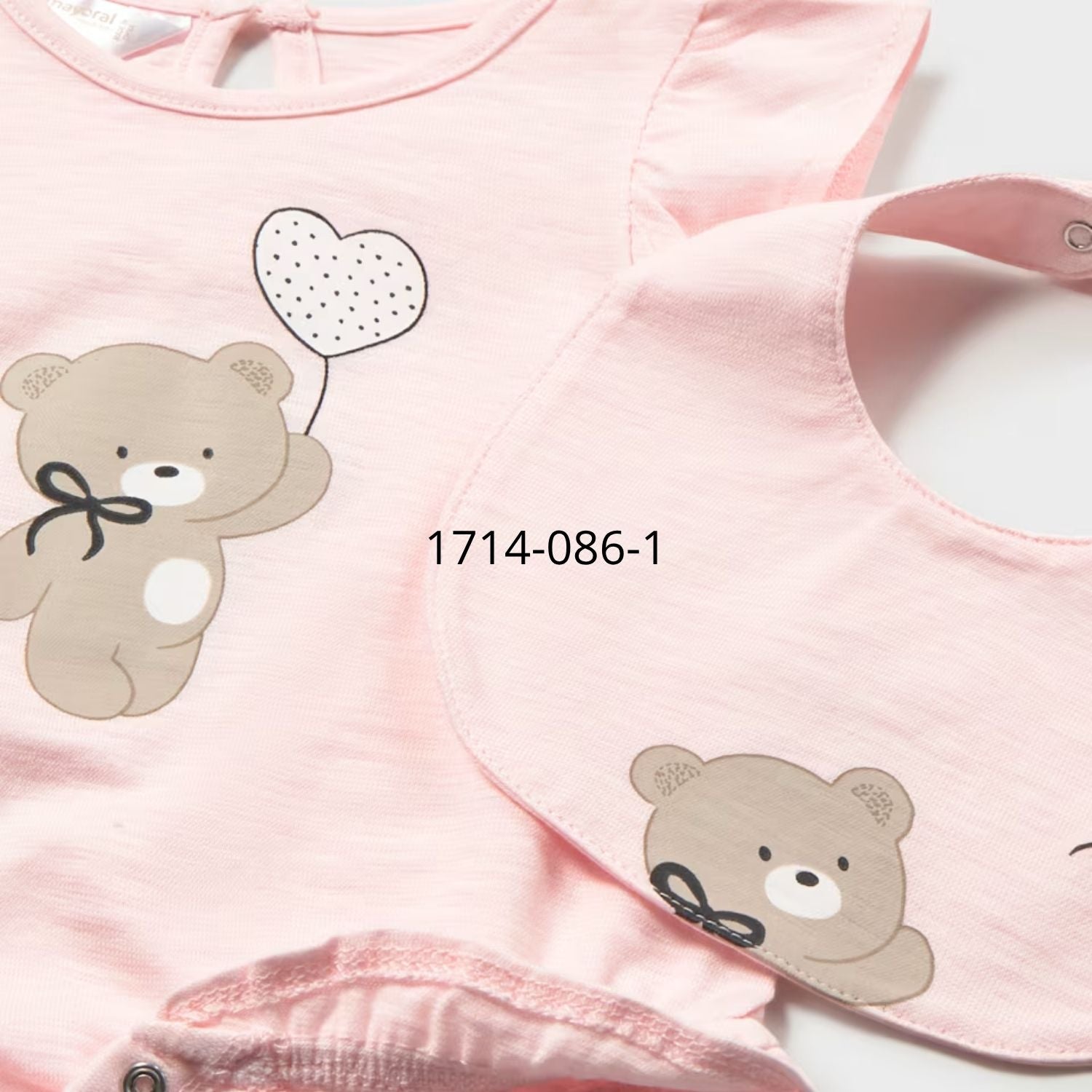 Set Enterizo Teddy Love Rosa