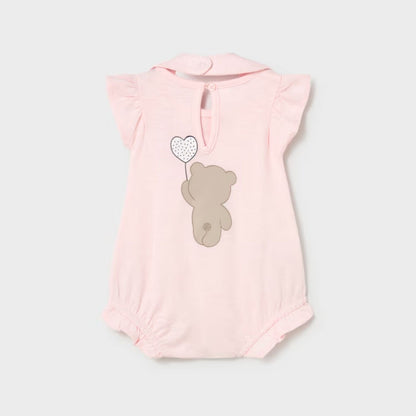 Set Enterizo Teddy Love Rosa