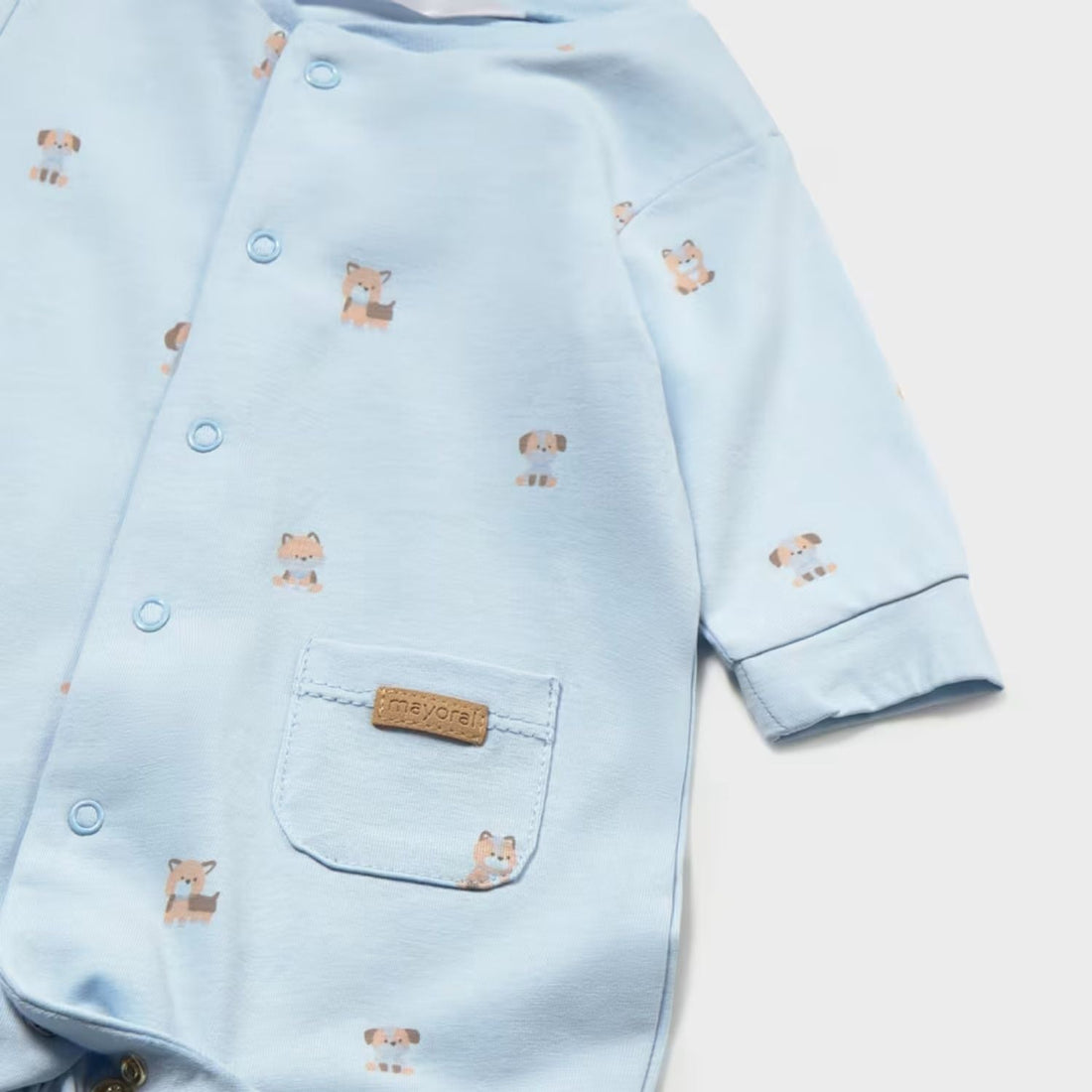 Pijama &amp; Gorro Puppy Friends Cielo