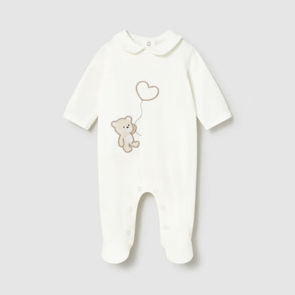 Pijama Teddy Love Crudo