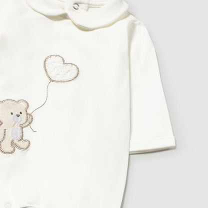 Pijama Teddy Love Crudo