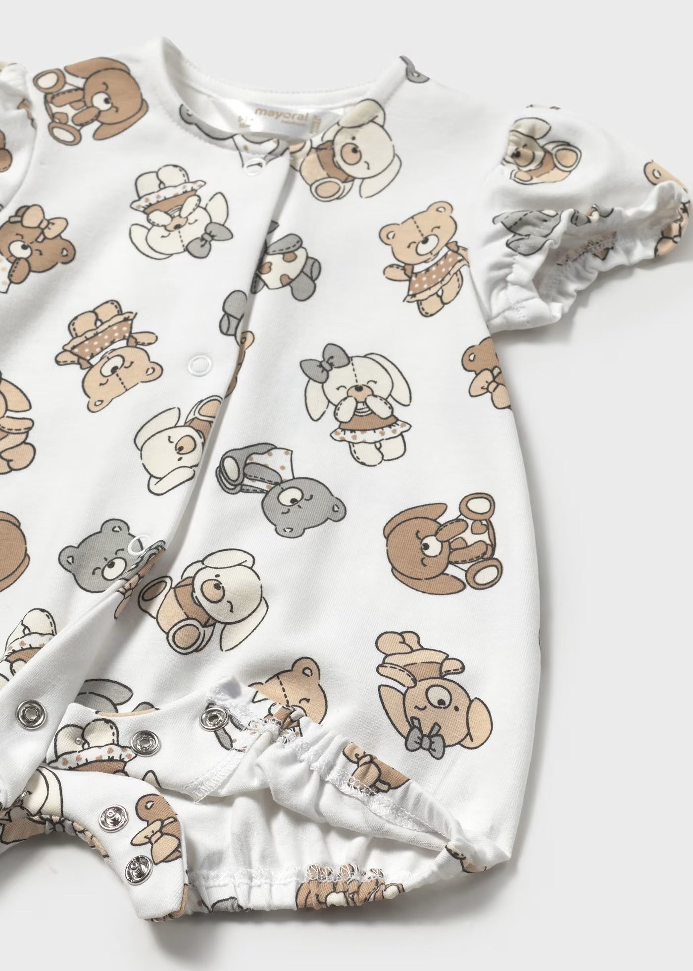 Enterizo Cute Bear Moca Newborn