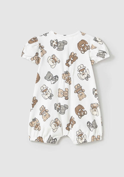 Enterizo Cute Bear Moca Newborn