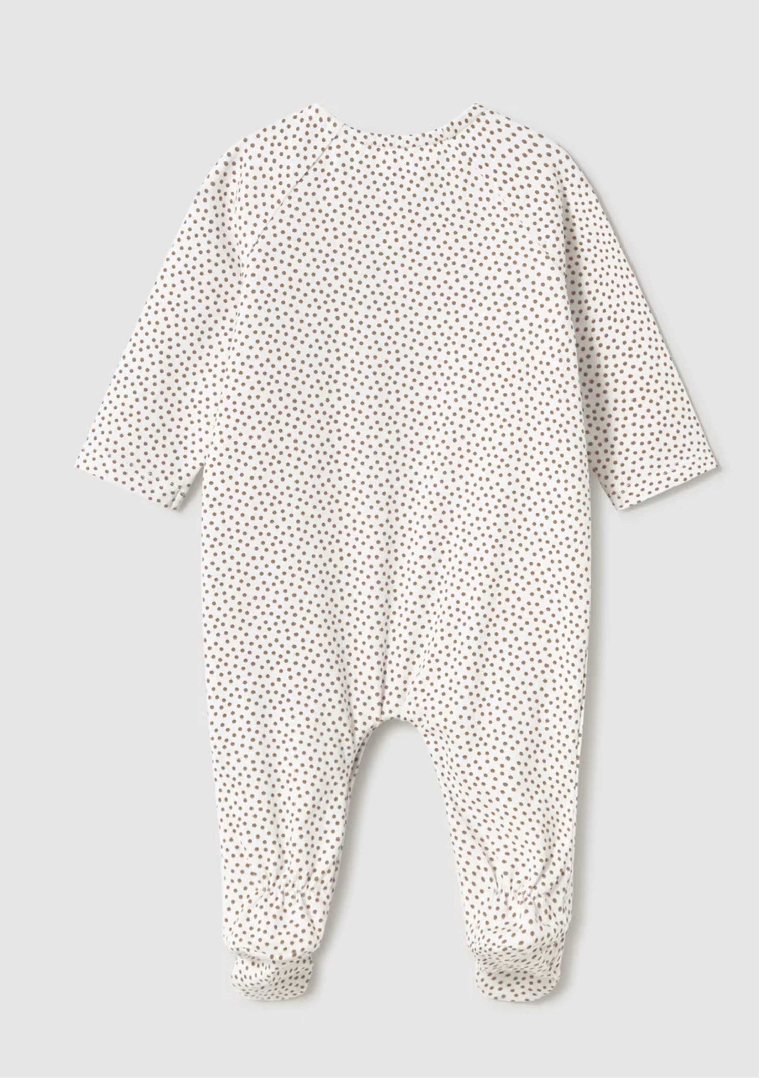 Pijama Puntos Cute Bear Moca Newborn