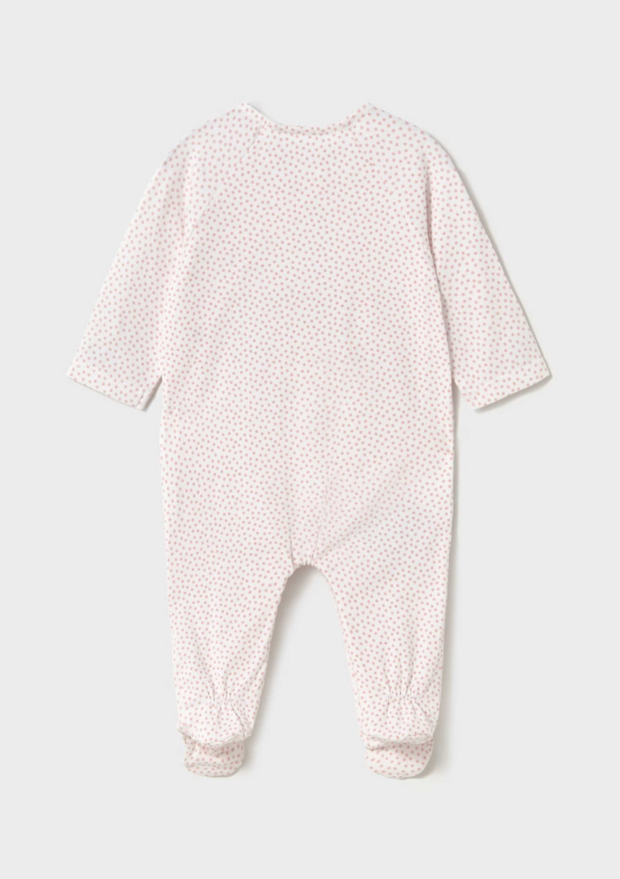 Pijama Puntos Cute Bear Rosa