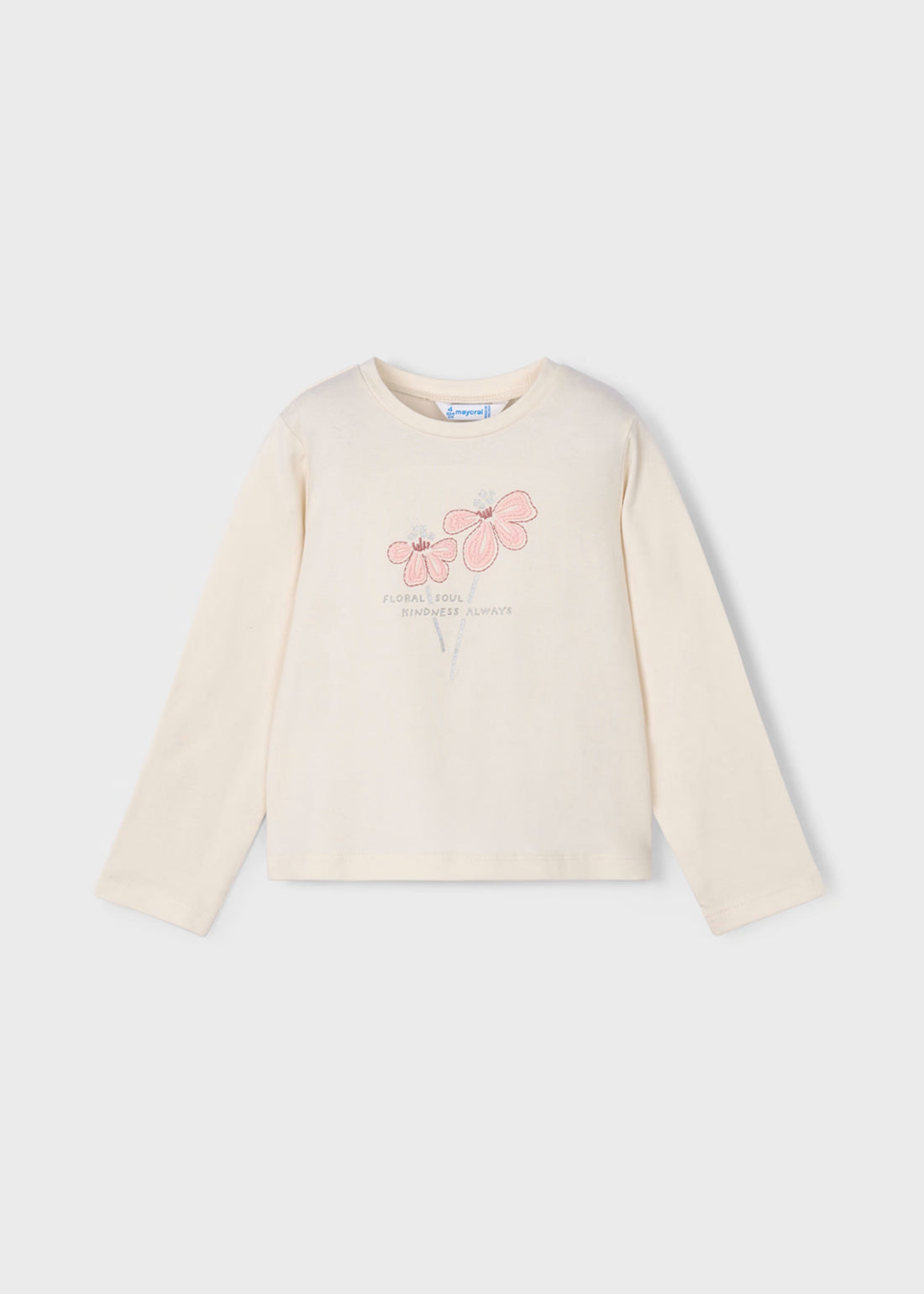 Camiseta Básica Macchiato Flor