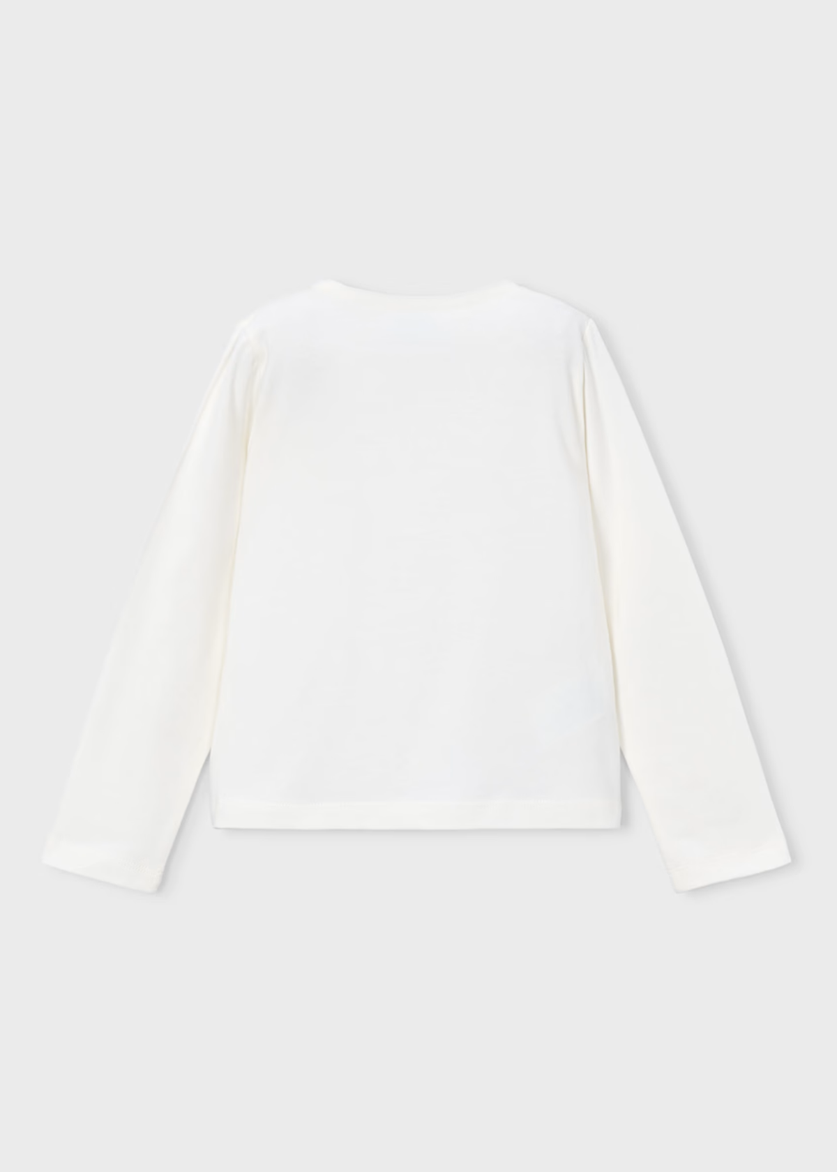 Camiseta Floral Bordado Crudo
