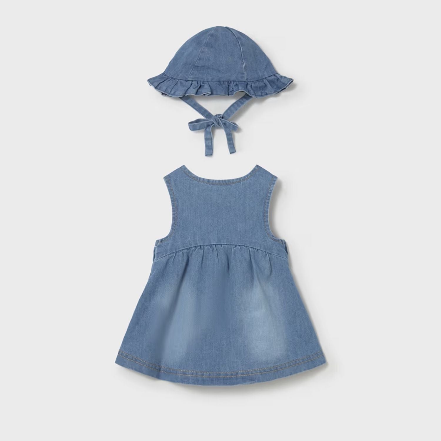 Set Vestido Denim Strawberry Love
