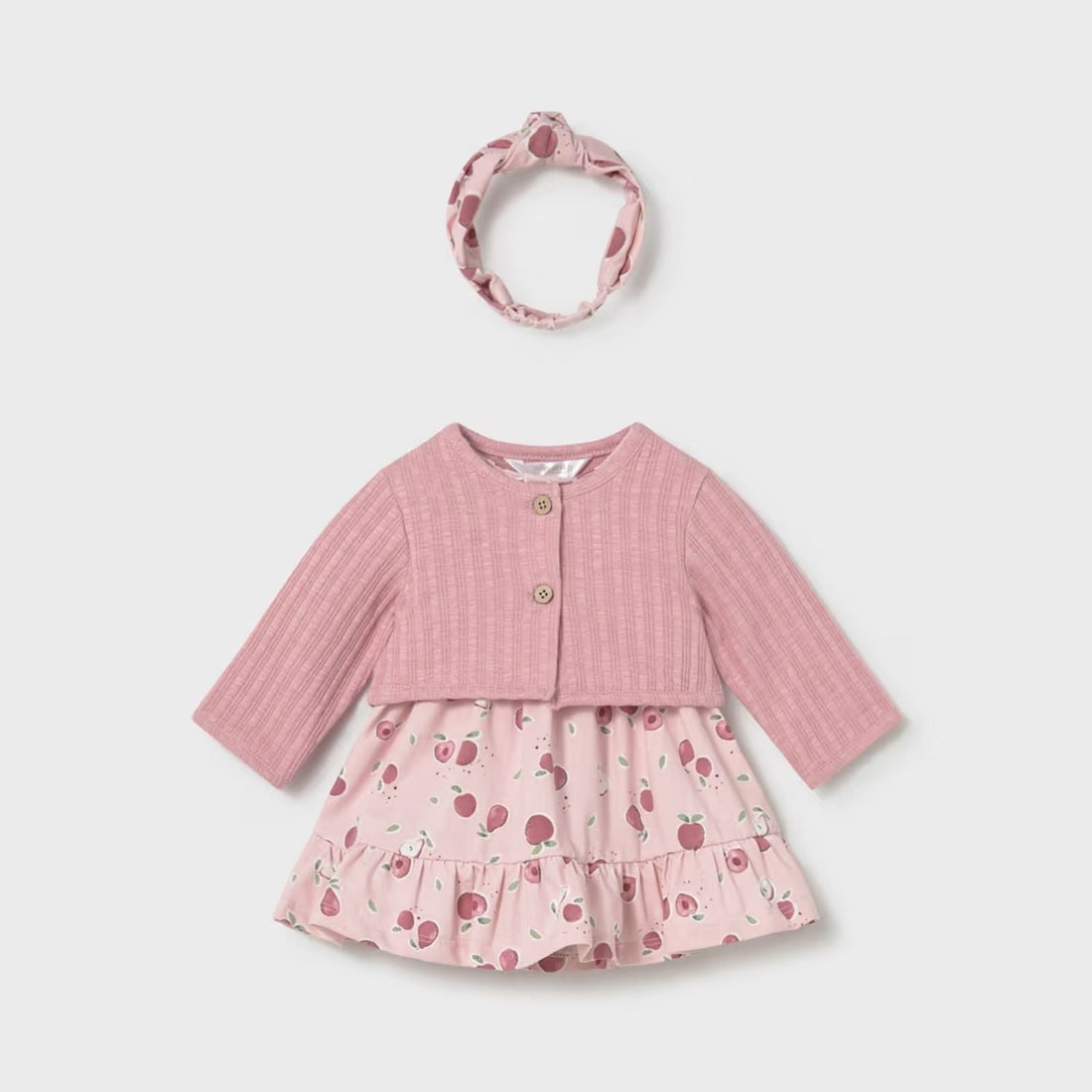 Set Vestido &amp; Sweater Peachy Rose