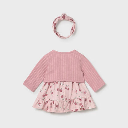 Set Vestido &amp; Sweater Peachy Rose