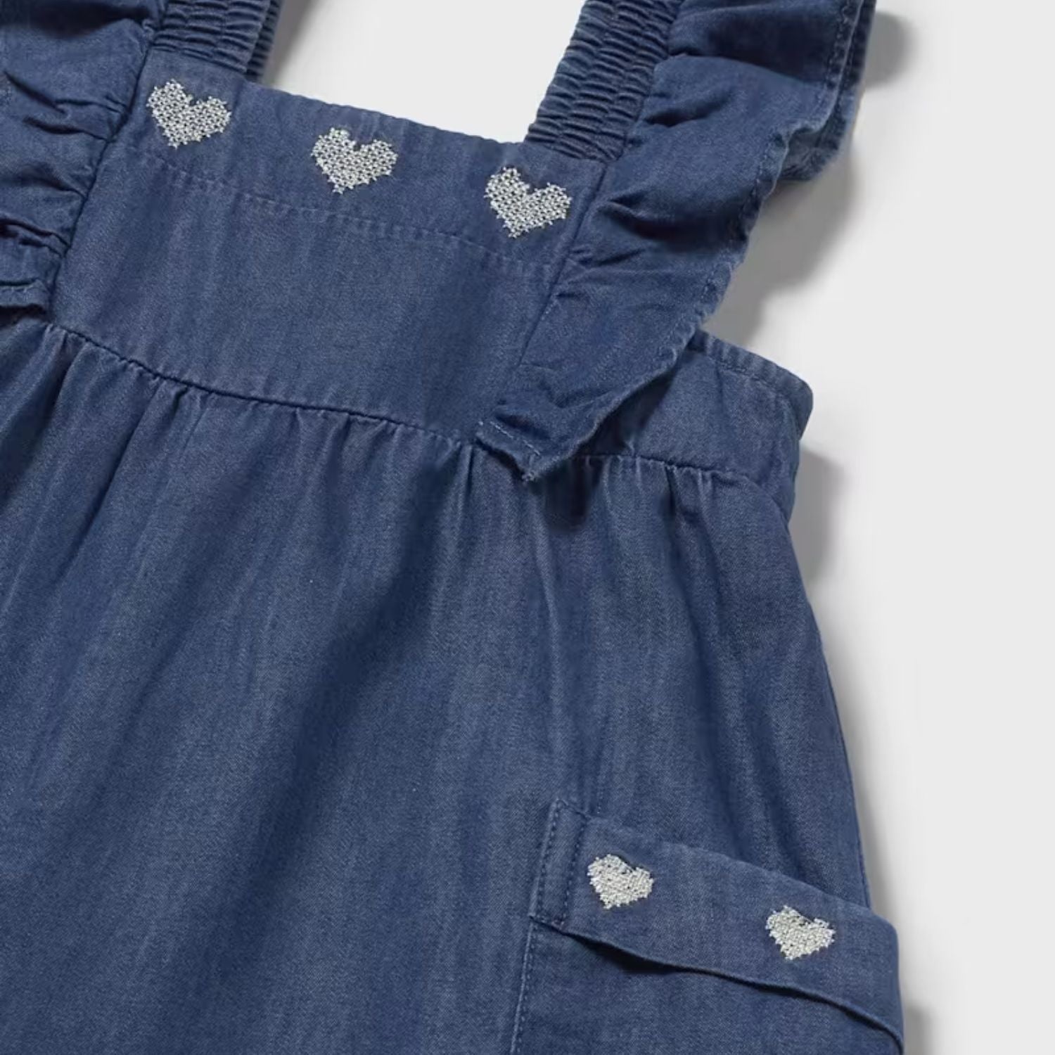 Enterizo Volantes Denim