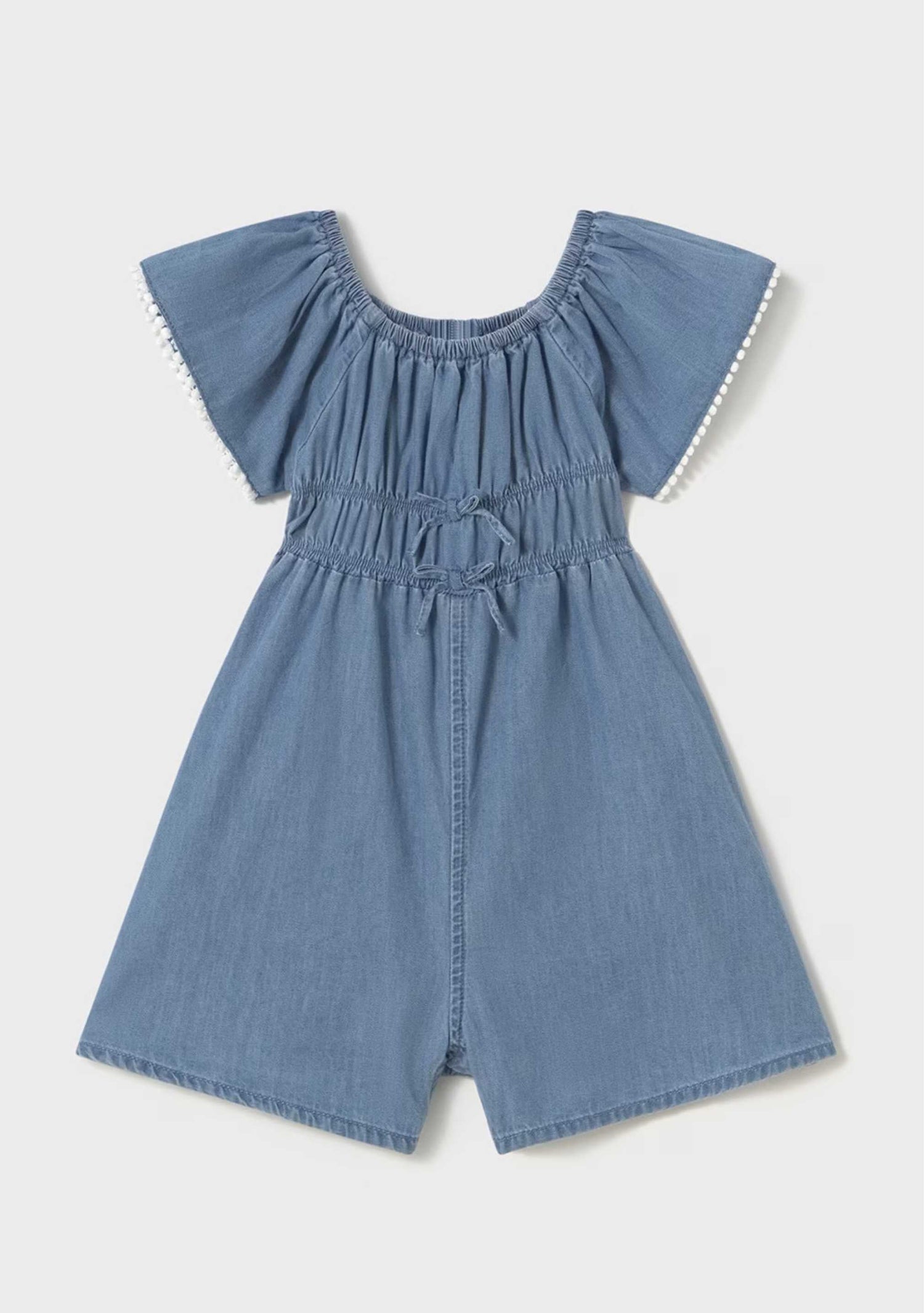 Jumpsuit  Corto Chambray Bebé