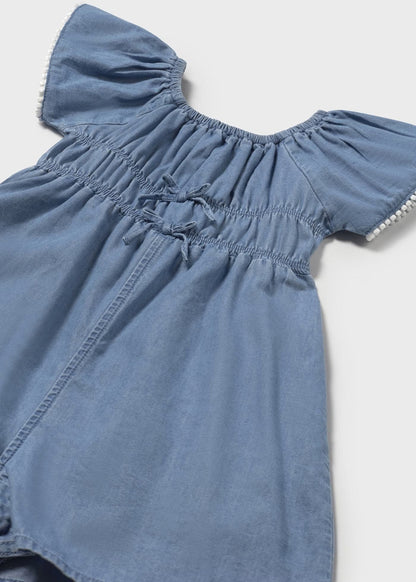 Jumpsuit  Corto Chambray Bebé