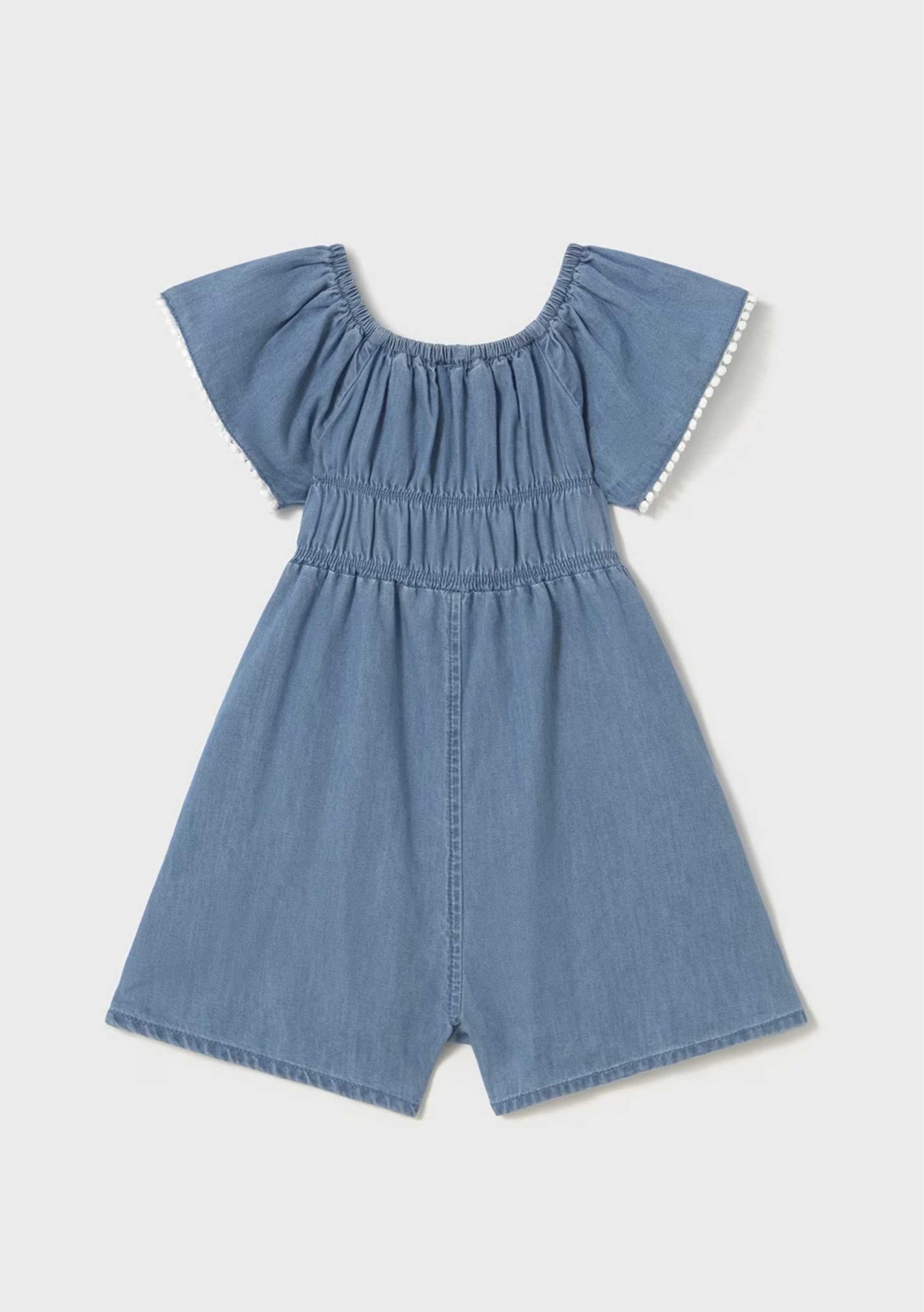 Jumpsuit  Corto Chambray Bebé