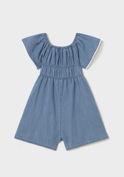 Jumpsuit  Corto Chambray Bebé
