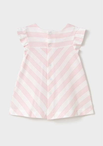 Vestido Rayas Rosa