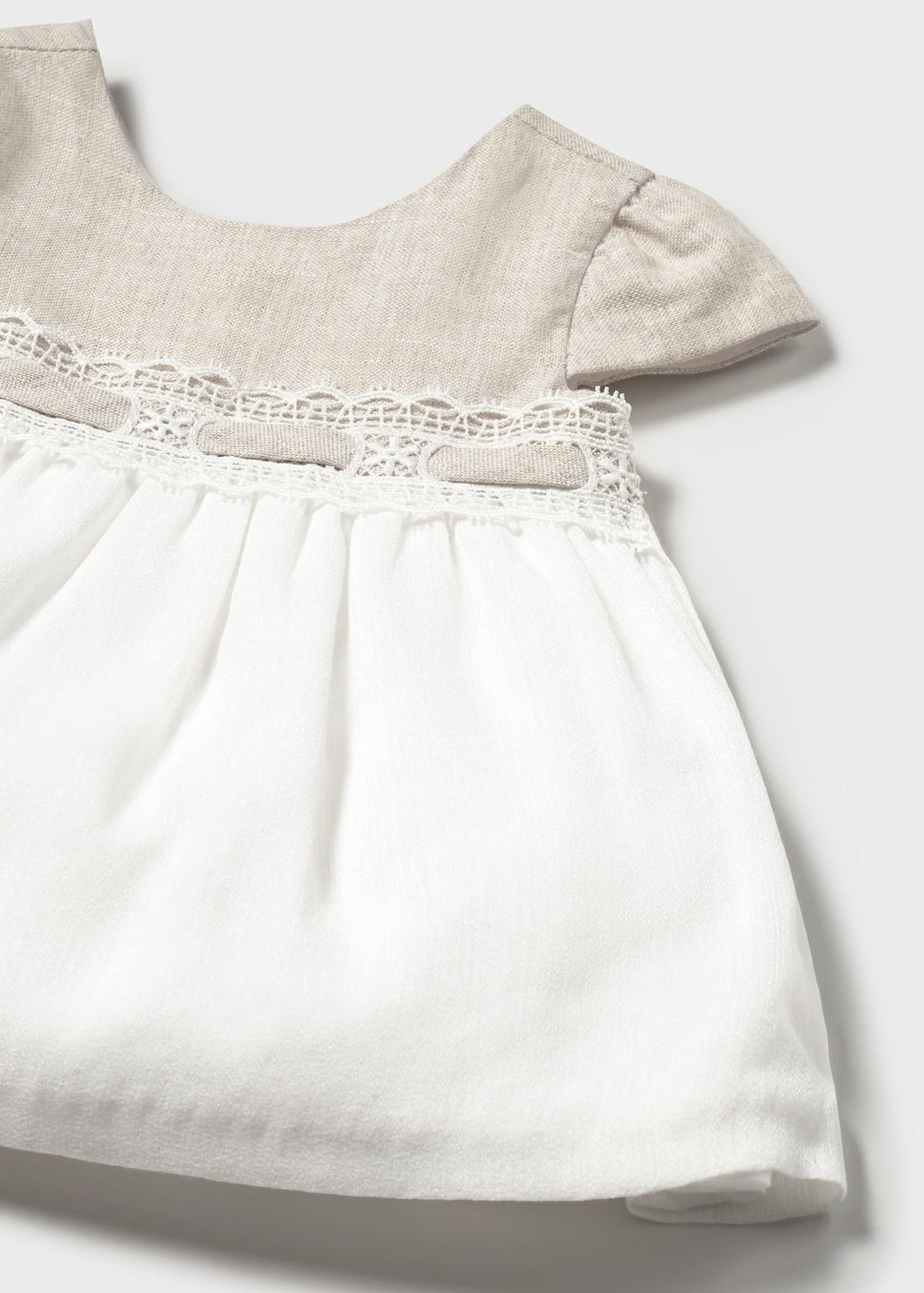 Vestido Lino Ceremonia Newborn