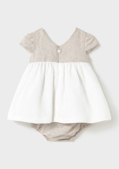 Vestido Lino Ceremonia Newborn