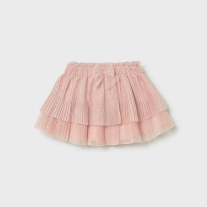 Falda Tul Plisada Blossom
