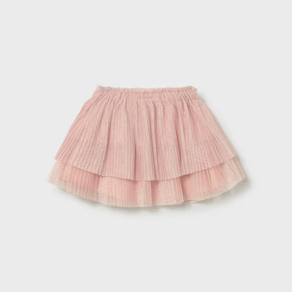 Falda Tul Plisada Blossom