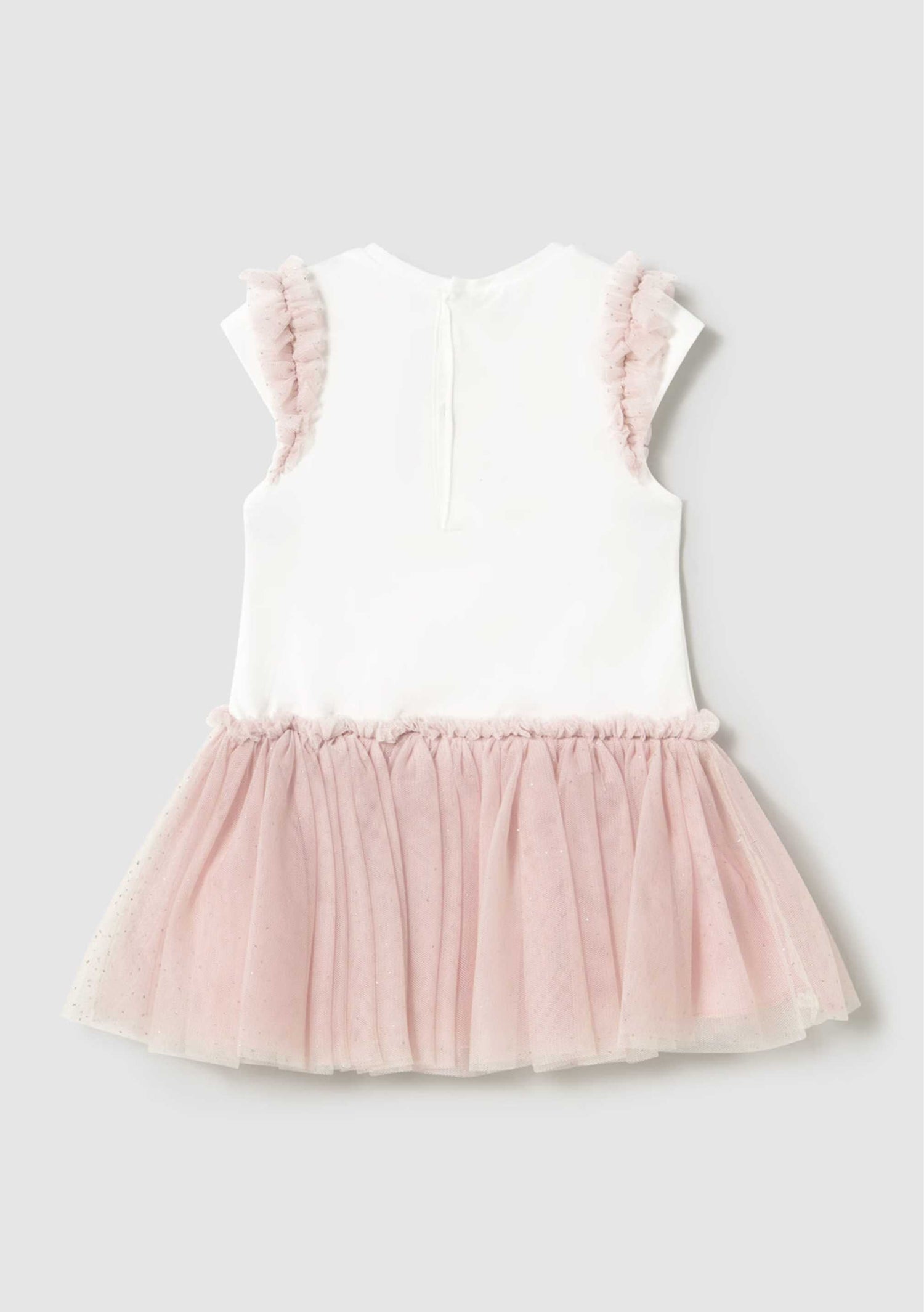 Vestido Spring Tul Rosa Bebé
