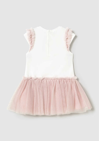 Vestido Spring Tul Rosa Bebé