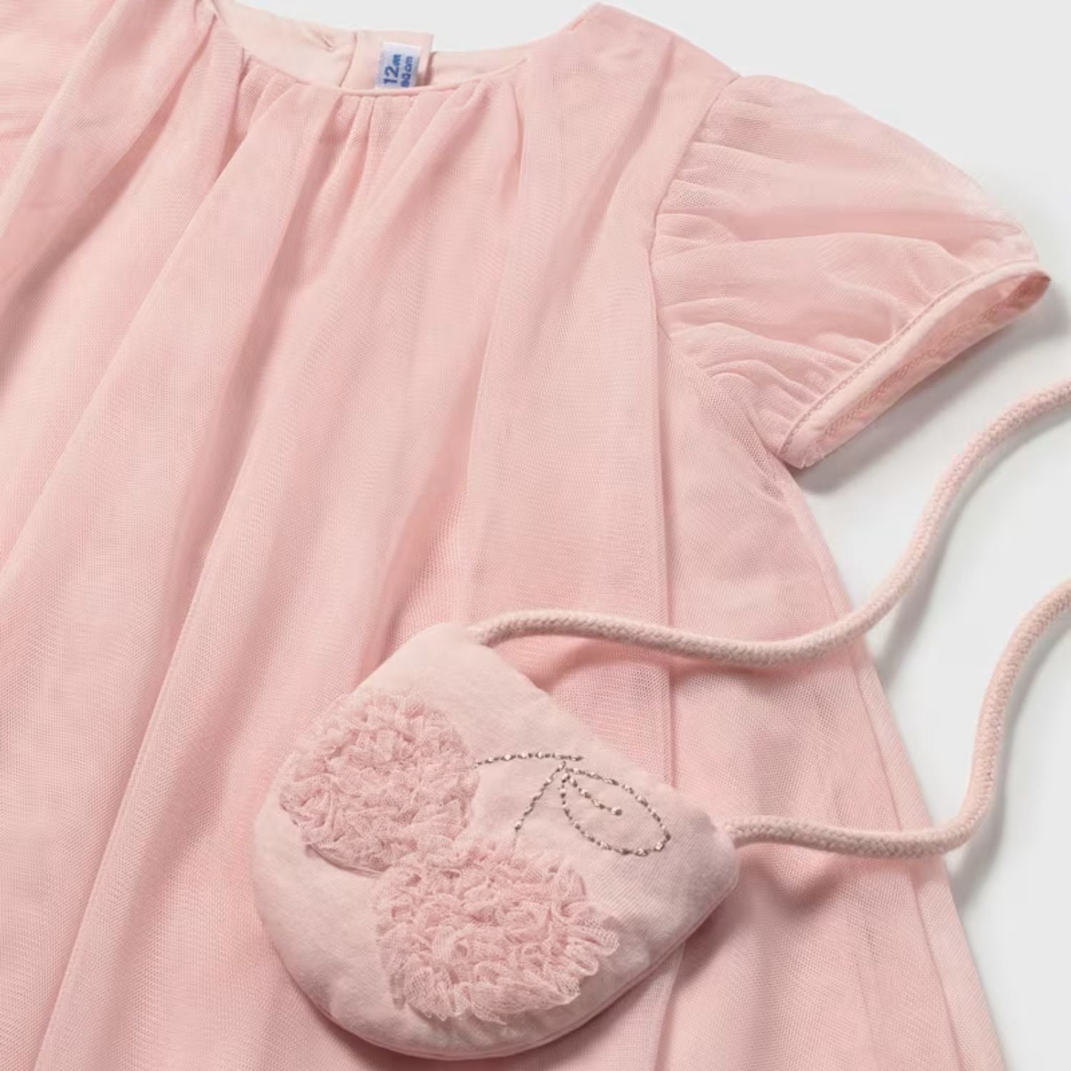 Vestido Tul &amp; Bolso Blossom